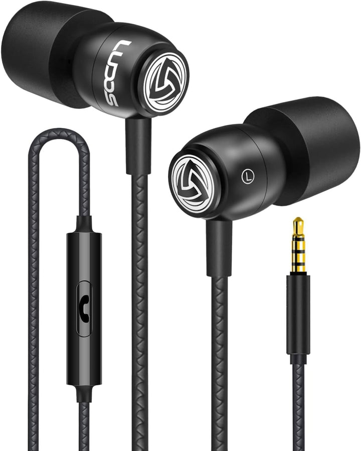 Auriculares con cable Ludos Clamor, auriculares intraaurales, 5 año...