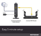 NETGEAR - Módem de cable compatible con todos los