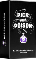 Pick Your Poison Edición familiar – Divertido juego de fiesta "Would You"