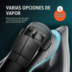 Pursteam Plancha de Vapor para Ropa 1700W con Suela Autolimpiante Antiadherente de Acero Inoxidable, Apagado Automático, Antigoteo