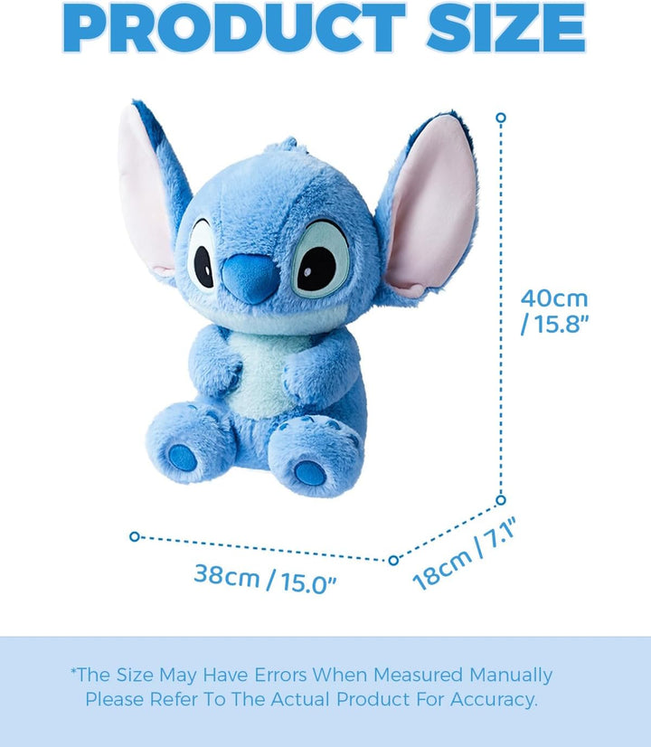 MINISO Disney Lilo &amp; Stitch Colección 16" Animal de Peluche...