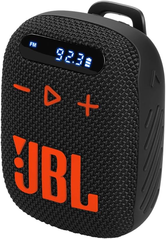 JBL Wind 3 FM Altavoz de manillar Bluetooth (negro\/naranja)