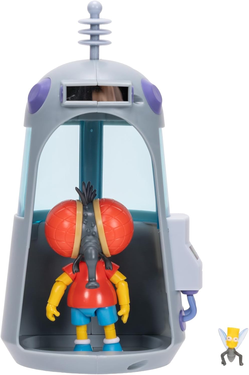 JAKKS Pacific Fly Boy Bart - Figura de acción de 5 pulgadas Treehouse of Horror VIII