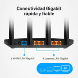 TP-Link Router WiFi Gigabit AC1200 (Archer A6) - Router inalámbrico...