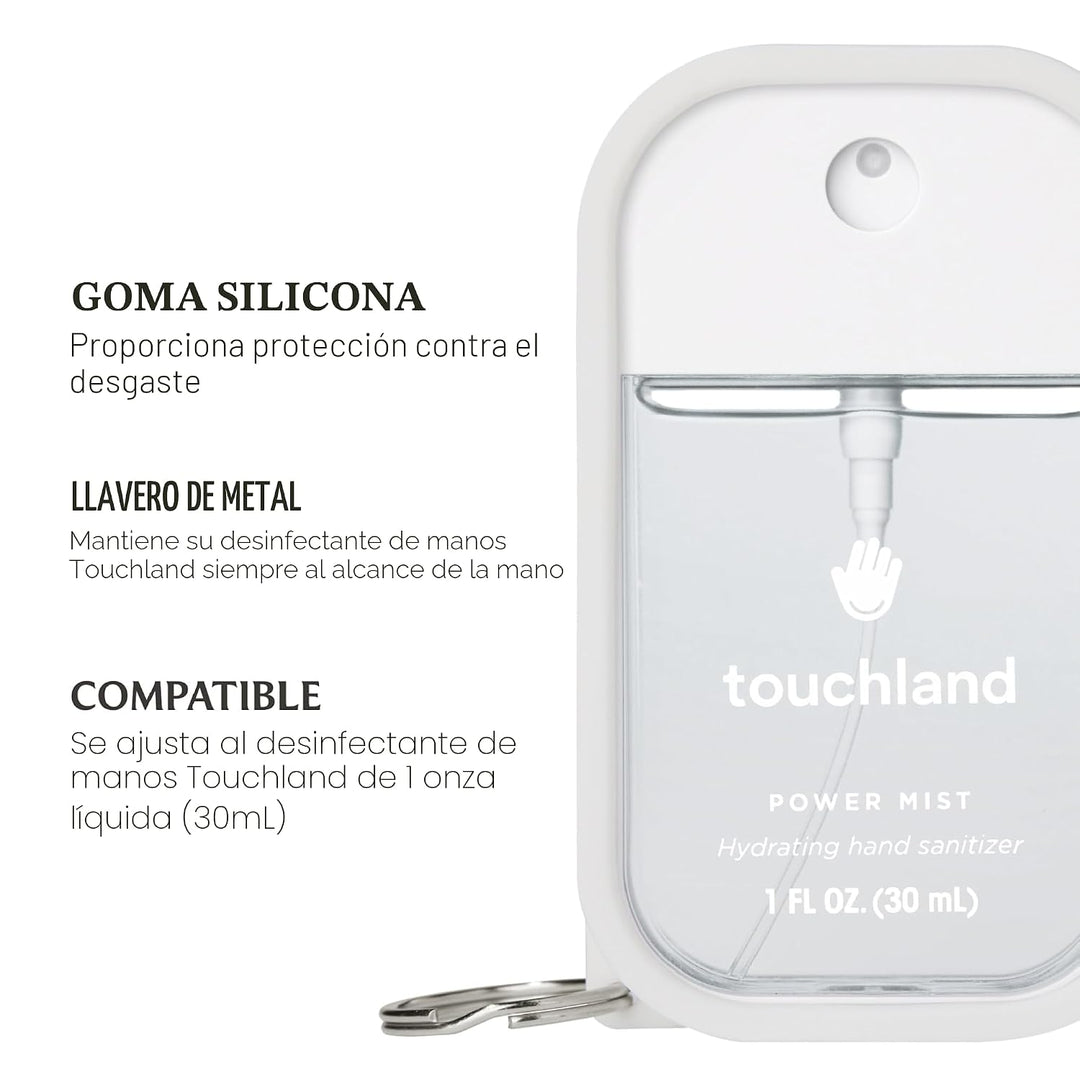 Touchland Bruma brillante + niebla suave + estuche de niebla blanca...