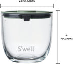 S'well - Juego de cuencos de vidrio templado para preparación de comidas
