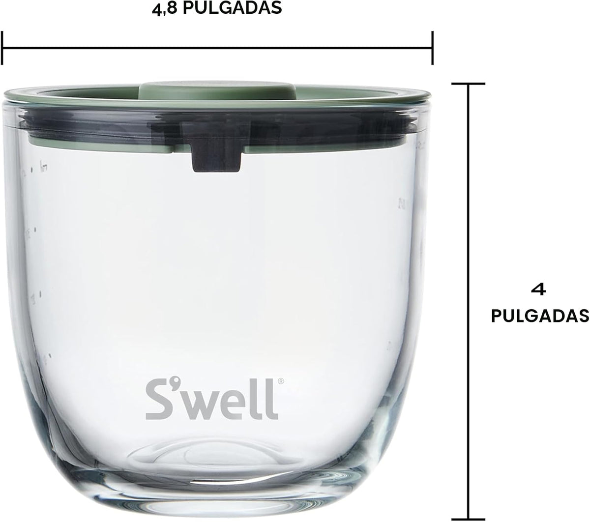S'well - Juego de cuencos de vidrio templado para preparación de comidas