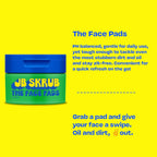 JB SKRUB Las almohadillas faciales, lavado facial y lavado corporal: esenciales para el cuidado de la piel de niños, preadolescentes y adolescentes: aumenta la confianza, combate el acné y conquista