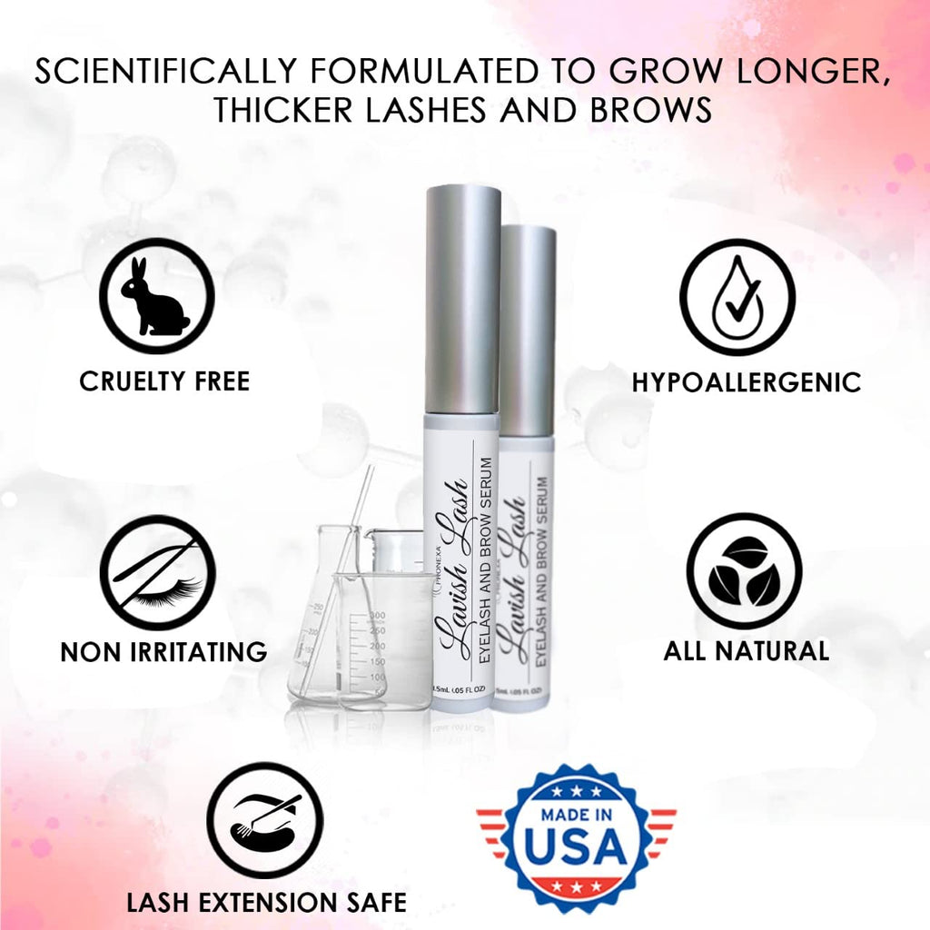 Pronexa Hairgenics Lavish Lash - Potenciador del crecimiento de pes...