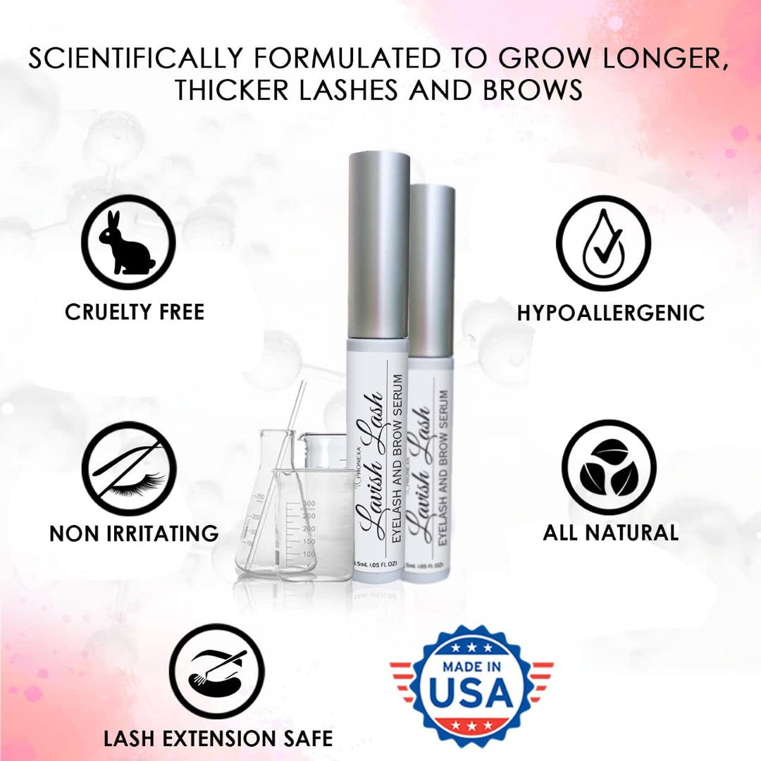 Pronexa Hairgenics Lavish Lash - Potenciador del crecimiento de pes...
