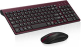 cimetech EasyTyping KF10 - Combo de teclado y mouse inalámbricos, [...