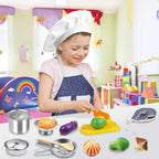 Accesorios de cocina, juguetes de cocina para niños pequeños
