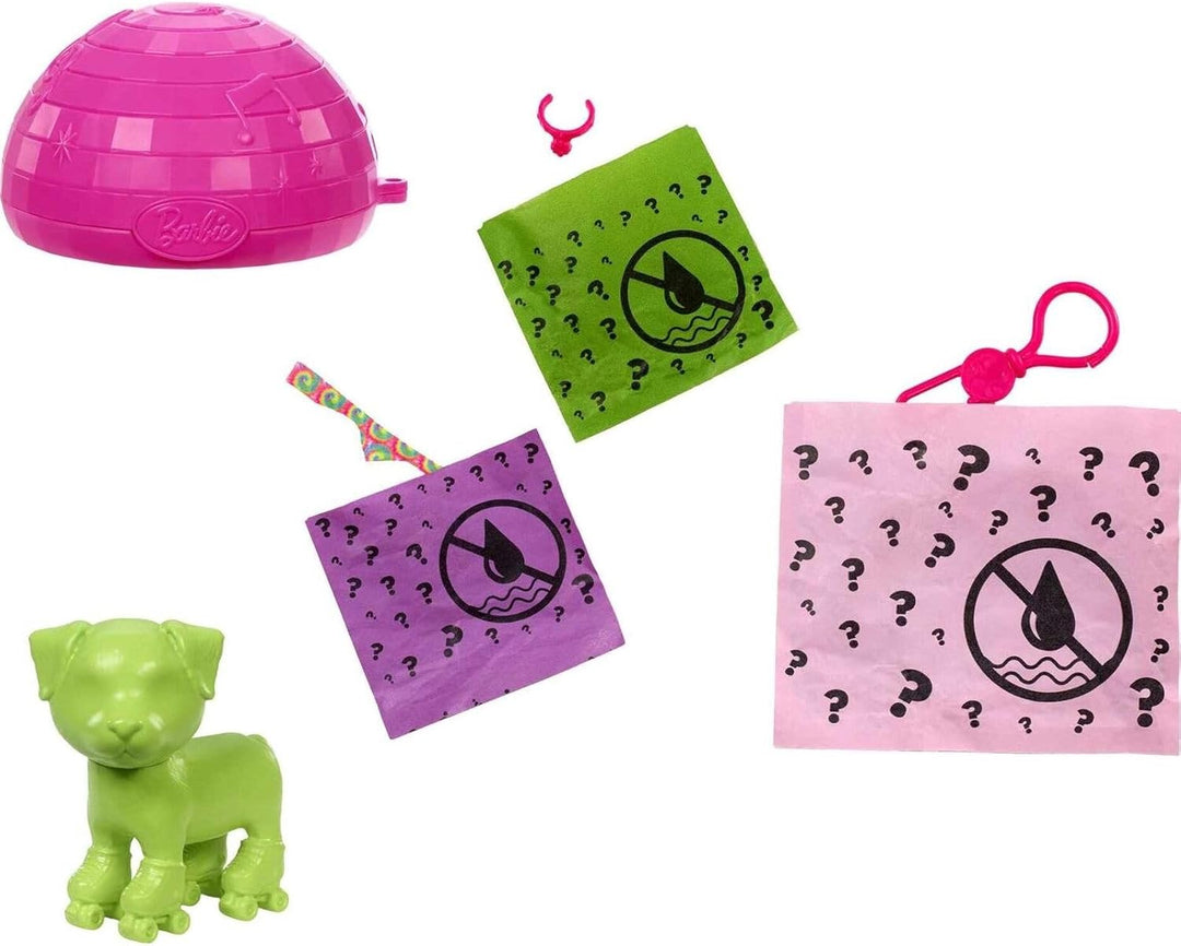 Barbie Color Reveal Pets - Serie de teñido anudado de neón fluoresc...
