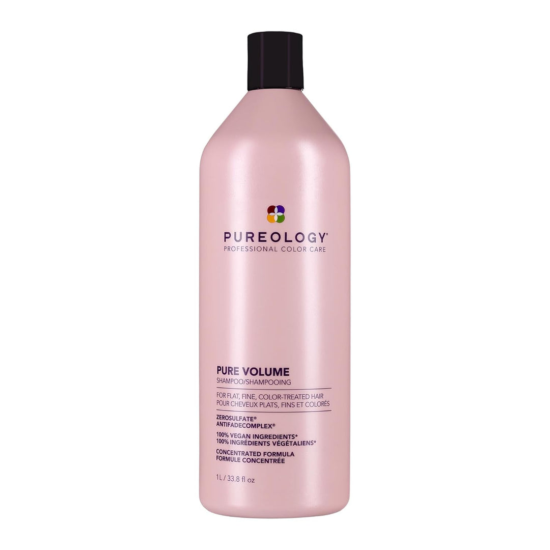 Pureology Champú Pure Volume - Mejora el volumen y el movimiento, c...