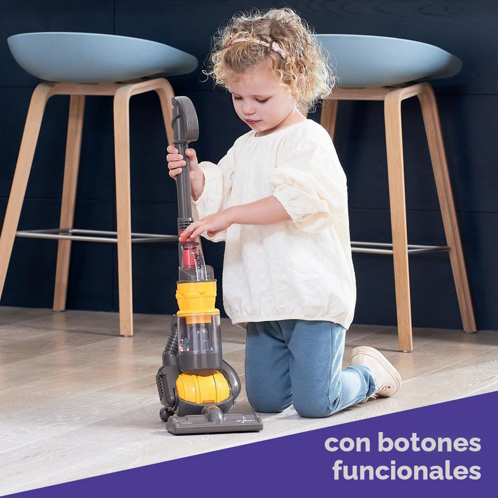 Aspiradora de juguete de bolas Dyson, con succión verdadera y sonidos