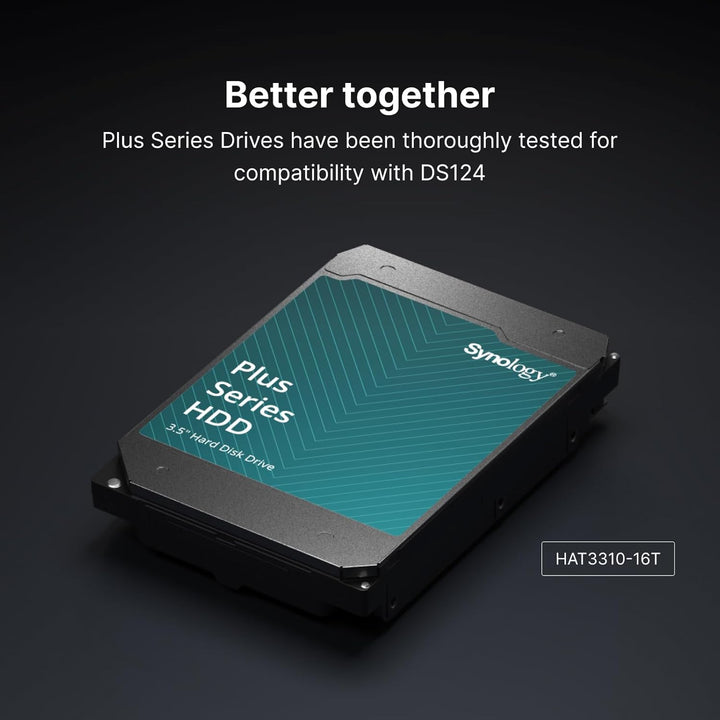 Synology DiskStation DS124 de 1 bahía (sin disco)