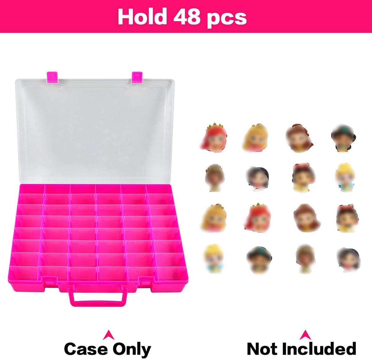 Vitrina compatible con figuras coleccionables de Disney Doorables/para MGA Entertainment Miniverse
