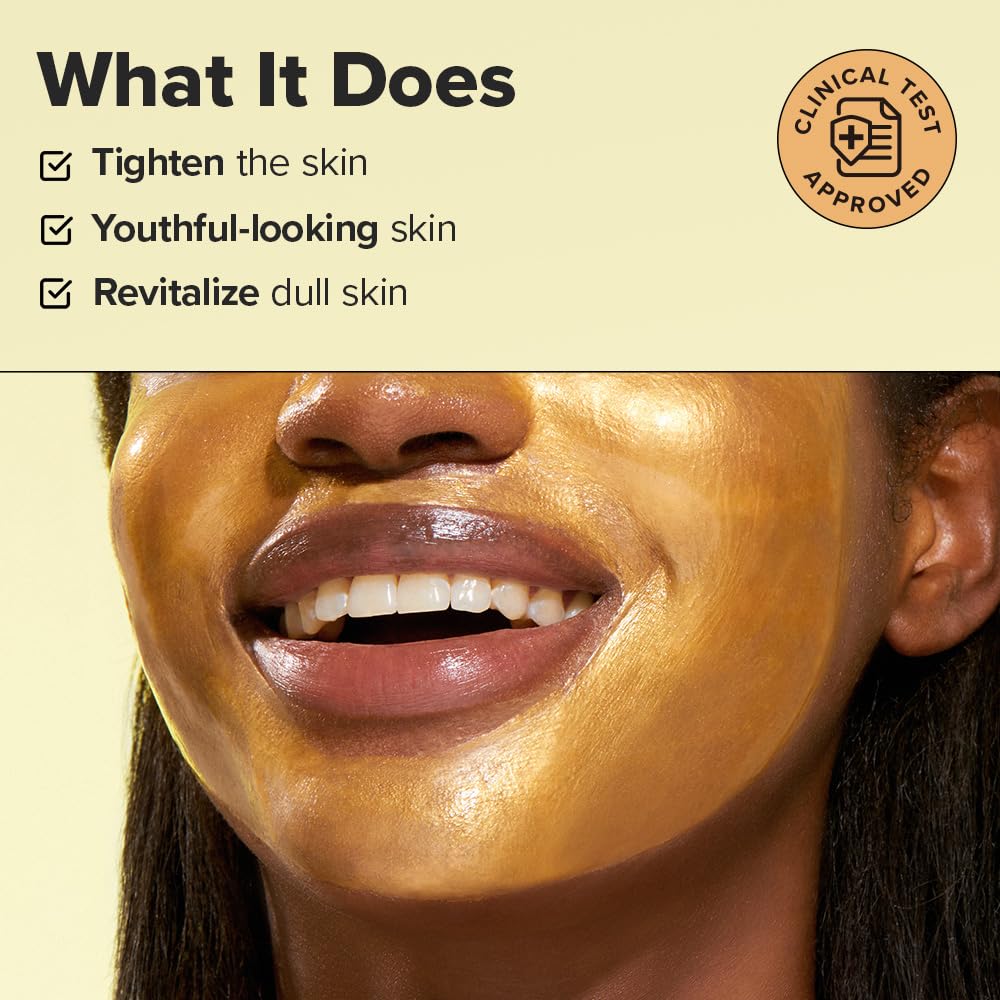 I DEW CARE Máscara Facial Peel-off - Gold Kitten | Oro 24K, Extract...