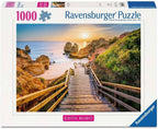 Ravensburger Stairway to Camilo Beach, Algarve, rompecabezas de 1000 piezas para adultos