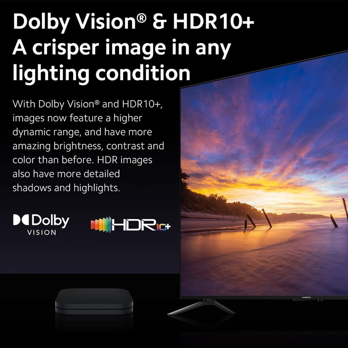 Xiaomi Android Google TV Box S 3ª generación, 4K UHD TV Box Dolby Vision Atmos y DTS:X, 2 GB + 32 GB de almacenamiento WiFi 6 HDMI 2.1 360° Bluetooth Control remoto de voz para televisión, Internet Smartphones Streaming