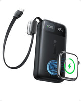 Baseus Cargador portátil de 10000mAh 45W Power Bank y cargador de A...