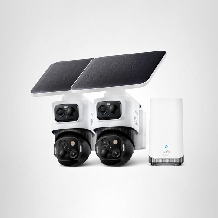 eufy Security eufyCam S4 kit de 2 cámaras, cámara de seguridad sola...