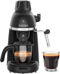 XIXUBX Máquina compacta de café expreso y capuchino, 3.5 bar con varita de