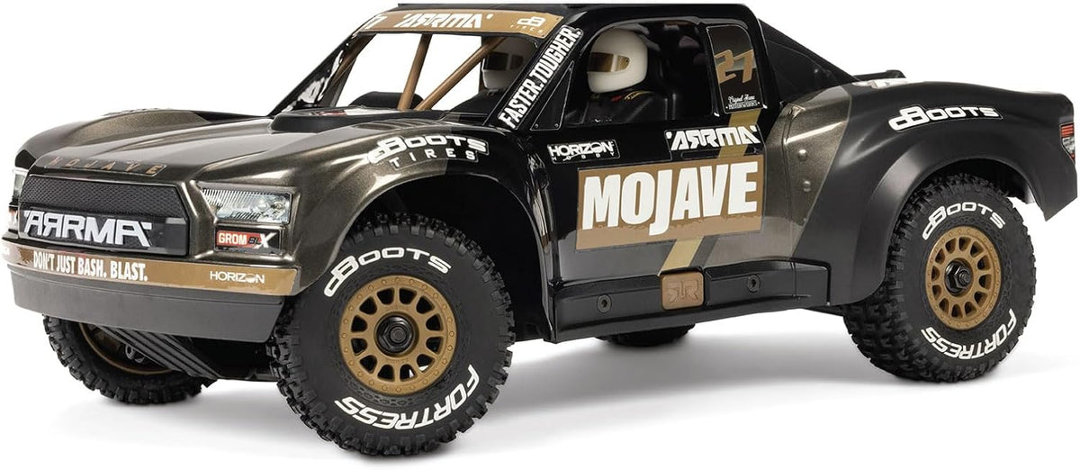 ARRMA Mojave GROM 4X4 223S BLX Camión Desierto Sin Escobillas RTR, Negro