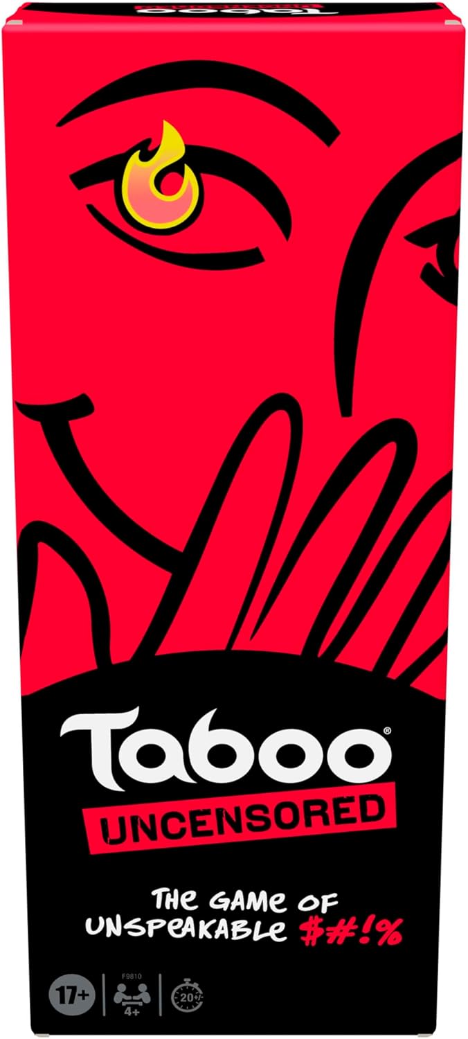 Hasbro Gaming Taboo - Juego de mesa sin censura solo para