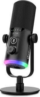 FDUCE Kit de micrófono para juegos USB\/XLR, micrófono dinámico de...