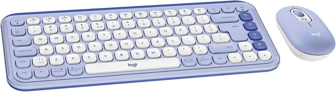 Logitech Combo POP ICON, combo de teclado y mouse Bluetooth, escrit...