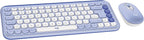 Logitech Combo POP ICON, combo de teclado y mouse Bluetooth, escrit...