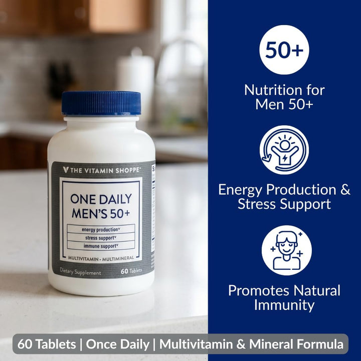 The Vitamin Shoppe Brand One Daily - Multivitamínico multimineral p...