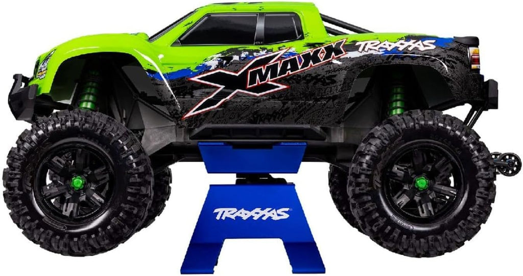 Traxxas 8797 Soporte de aluminio azul X-Truck para X-Maxx y XRT