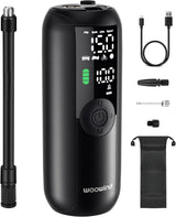 Woowind Bomba de bicicleta Compresor de aire portátil, inflador de...