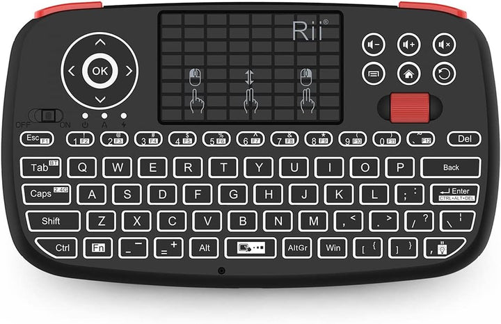 Rii i4 Mini Teclado Bluetooth con Touchpad Teclado
