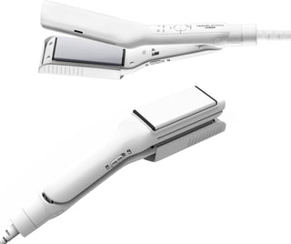 Conair Mini plancha de viaje y plana 2 en 1 para ropa, alisadora de...