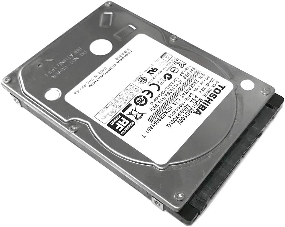 Toshiba disco duro de 1 TB 5400RPM 8MB caché SATA 3.0Gb\/s 2.5 pulg...