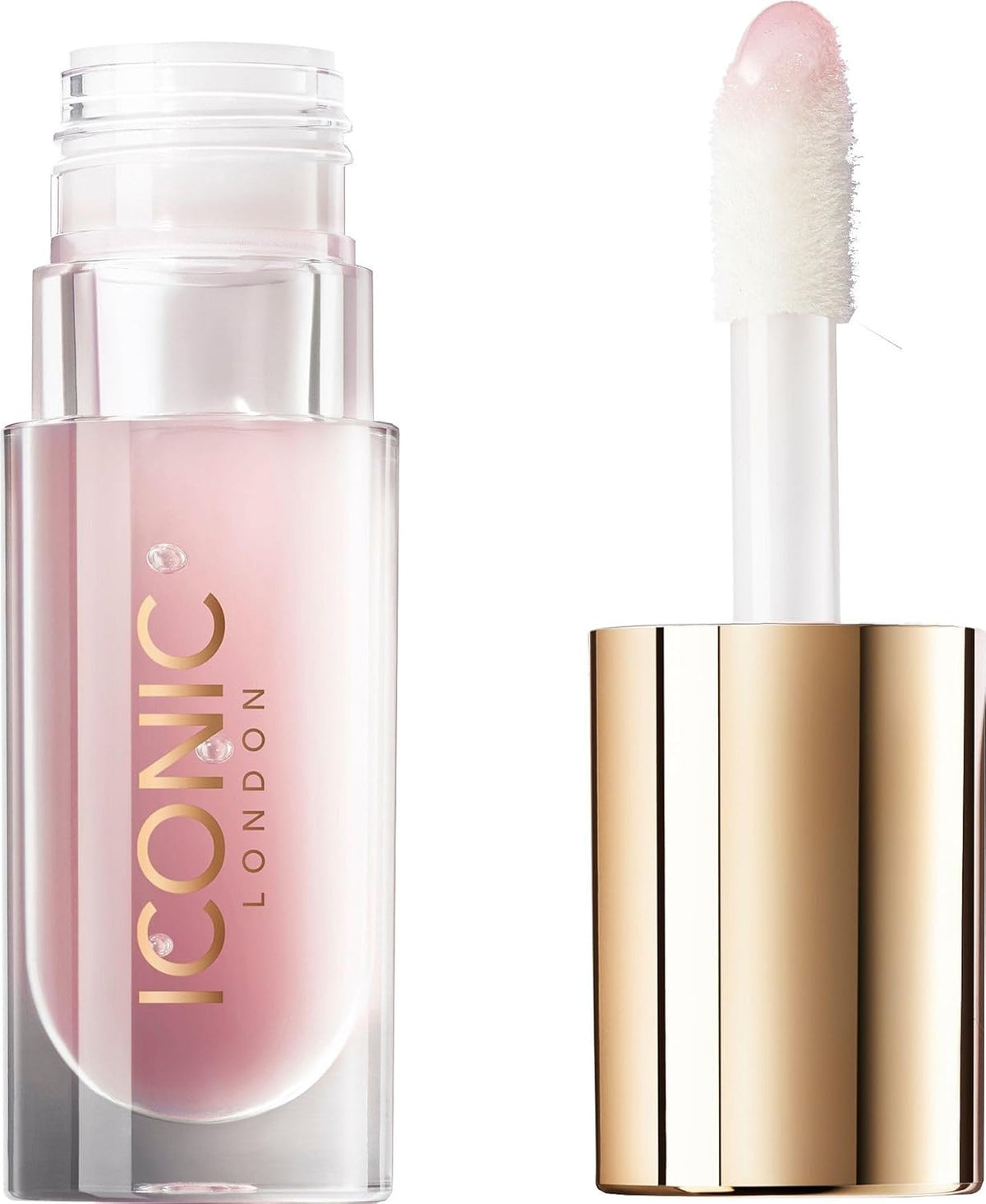 ICONIC LONDON Lustre - Aceite labial no pegajoso, hidratante y de a...