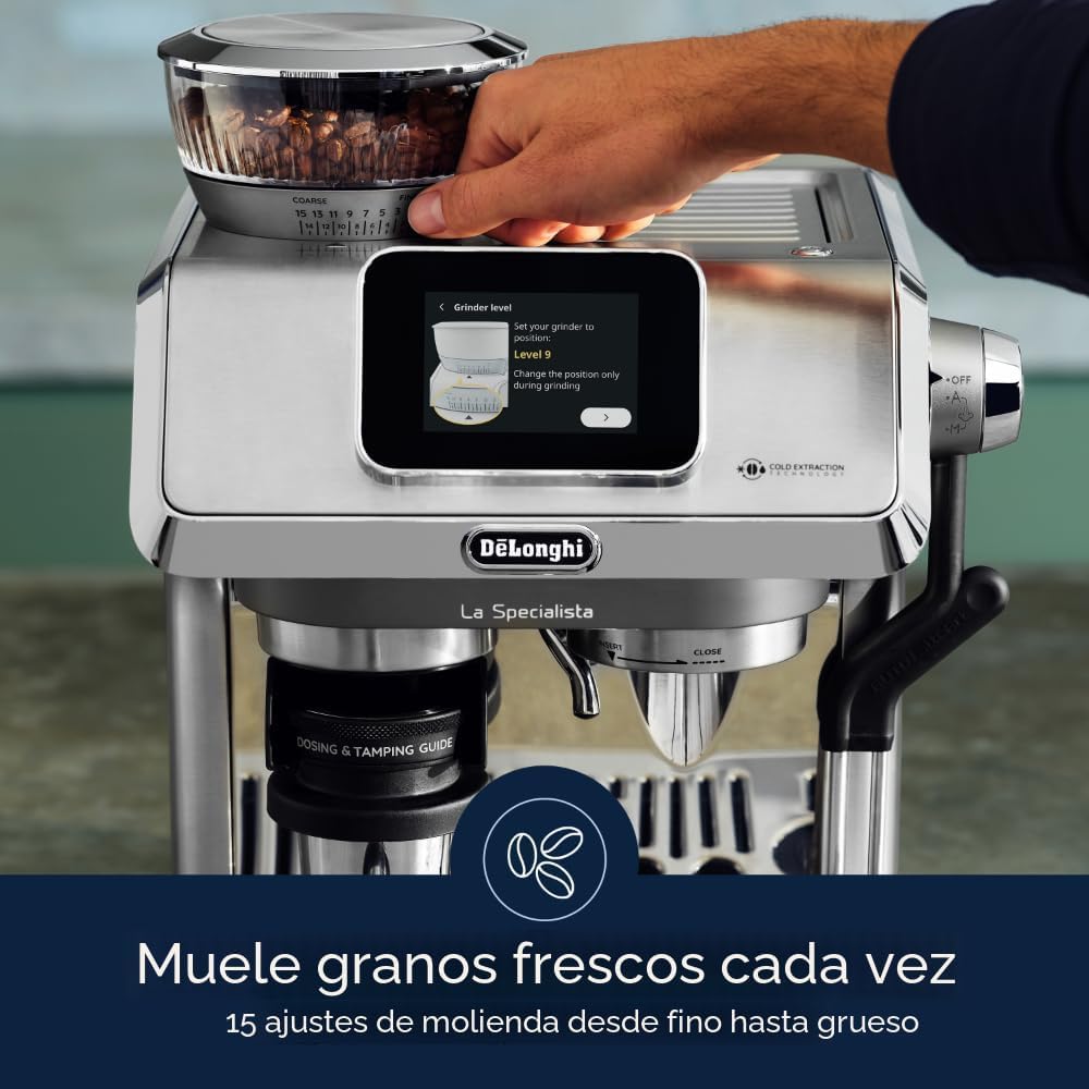 De'Longhi La Specialista Touch Máquina de Espresso con Molinillo de Café