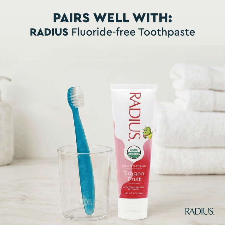 RADIUS Totz - Cepillo de dientes extrasuave sin BPA y aceptado por...