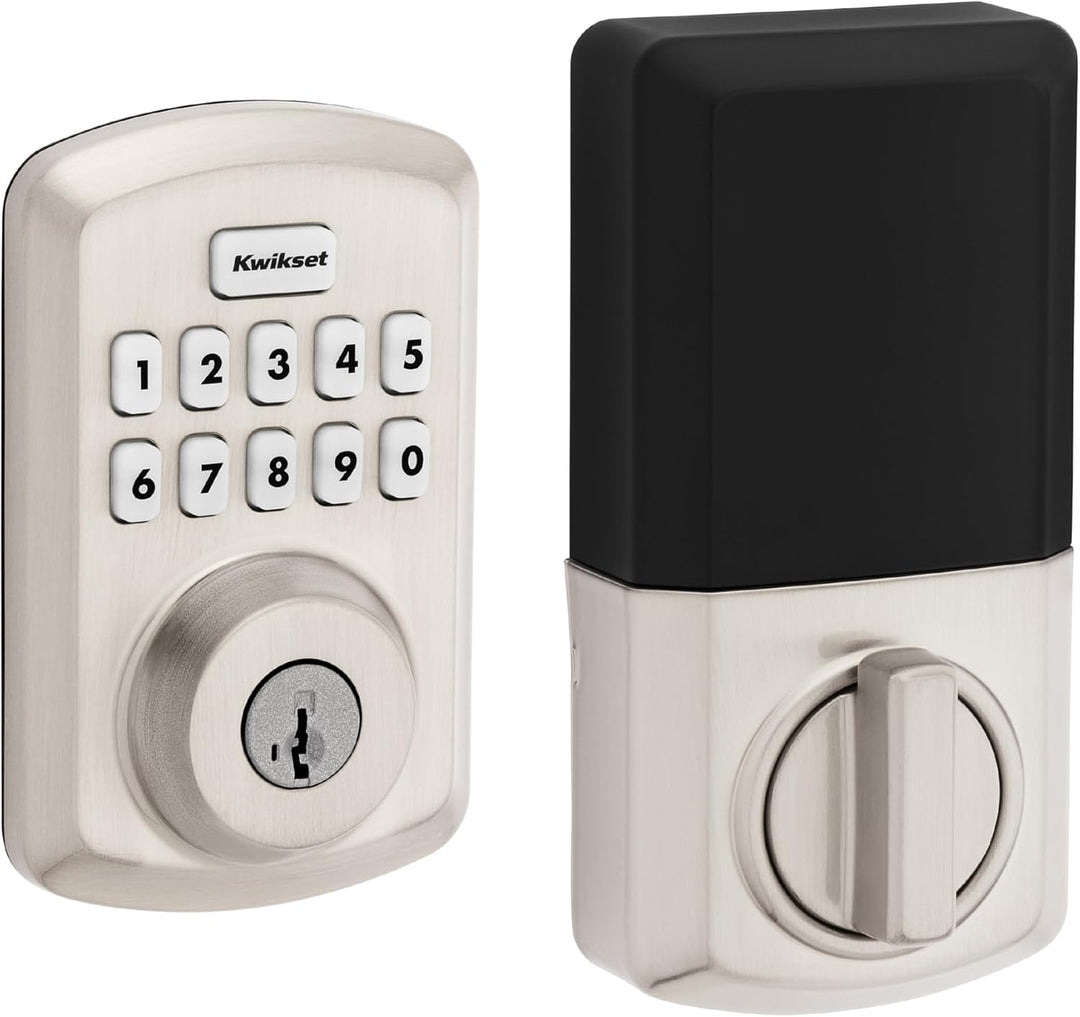 Kwikset Powerbolt 250 Cerradura Electrónica de Pestillo para Puerta...