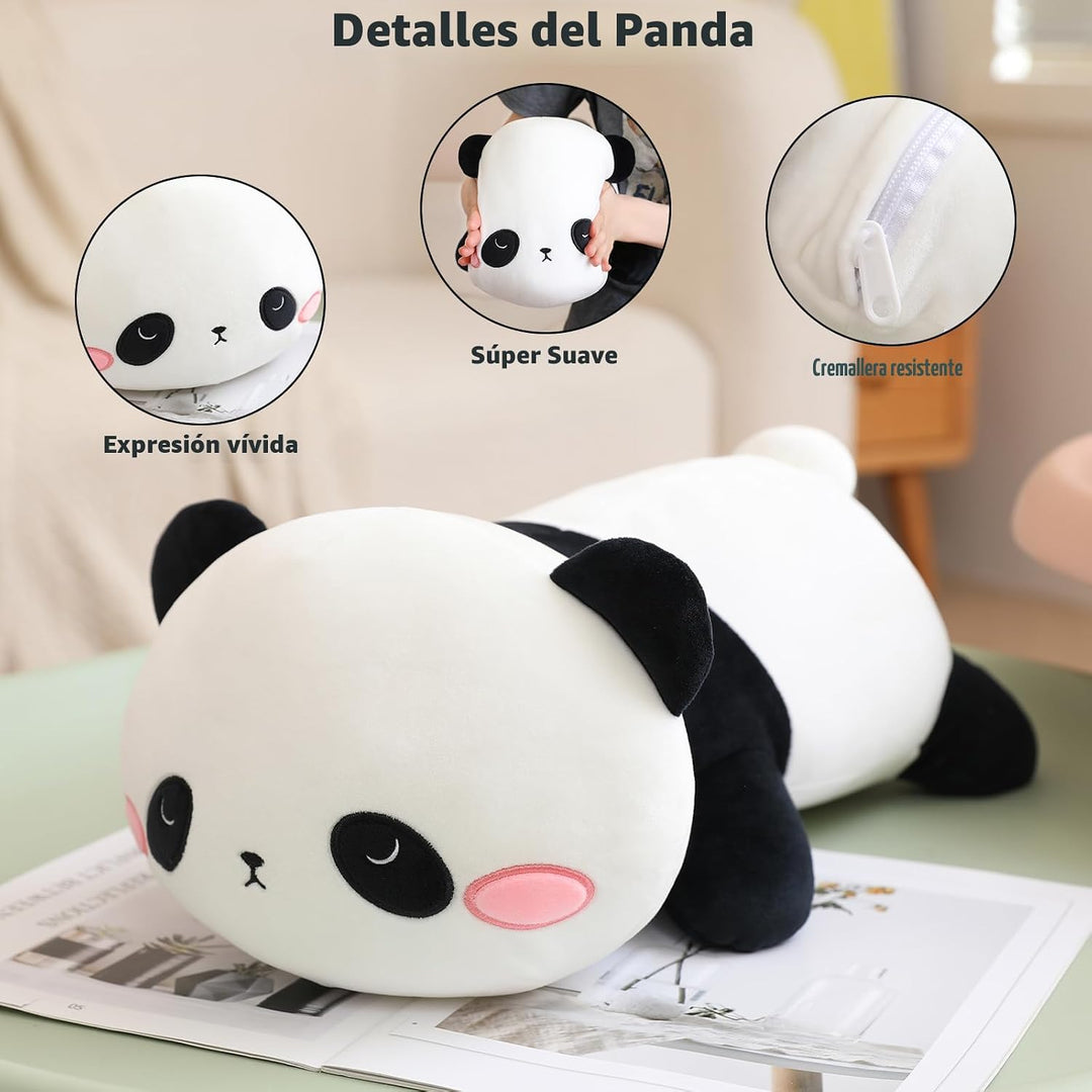 TOYSYM Panda de peluche lindo con almohada de peluche de panda de 4...