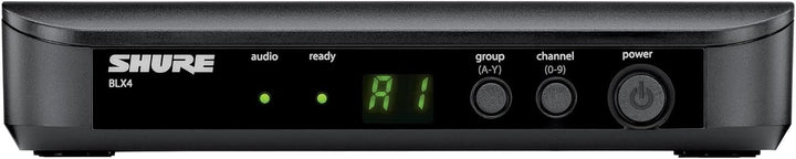 Shure BLX4 Receptor de Canal Único - para uso con Sistemas Inalámbr...