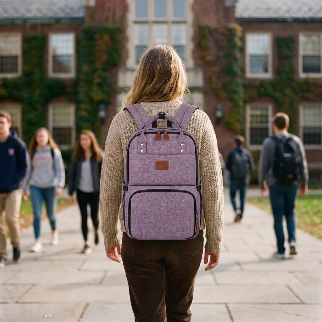 Mochila para niñas con lonchera, mochilas aisladas para mujer con c...