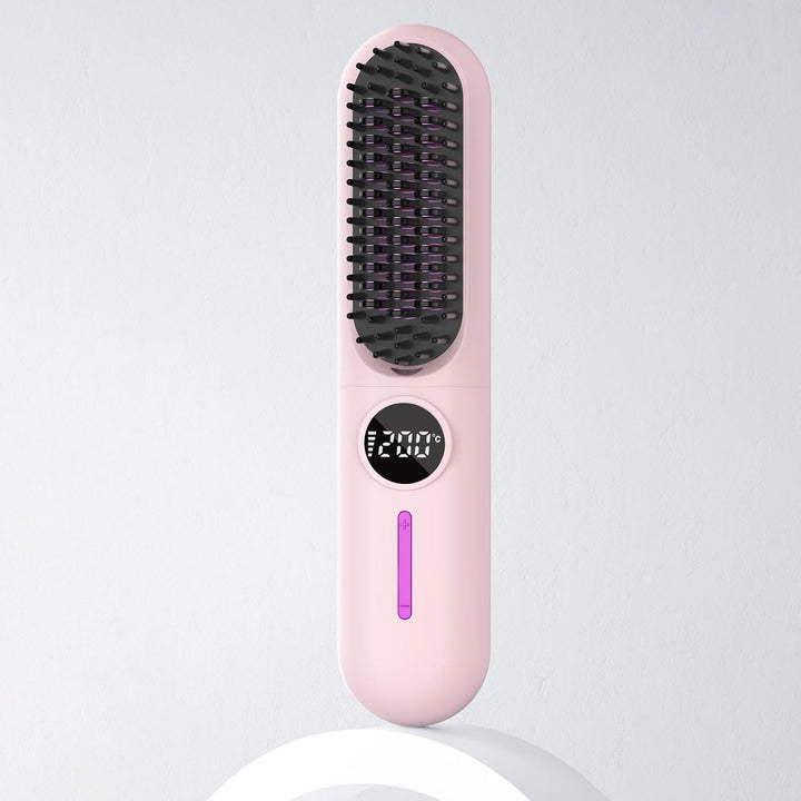 QYPEEP Cepillo alisador de pelo, 7 ajustes de temperatura (284.0 °F...