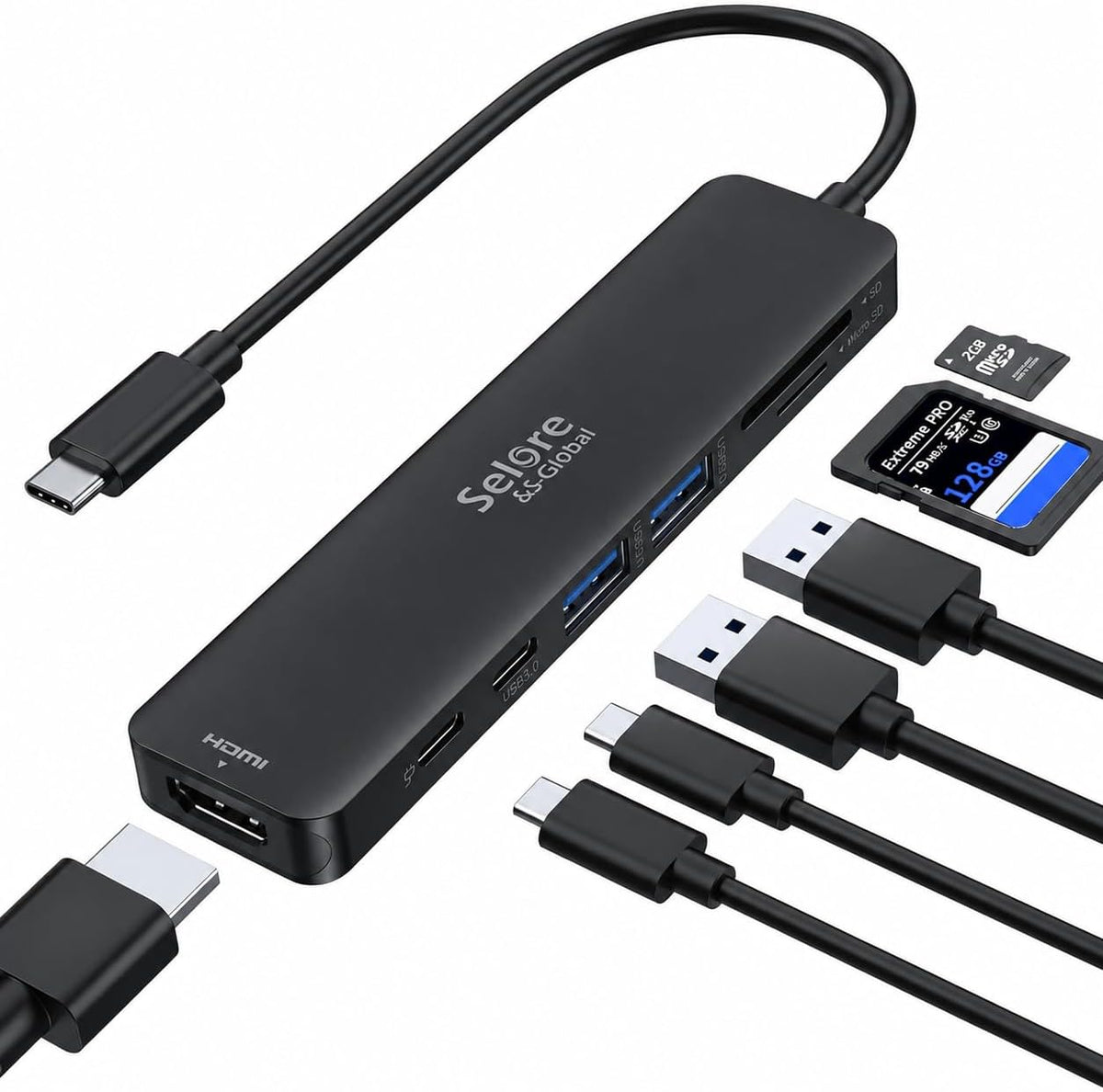 Selore&S-Global, UC0119, hub USB 3.0
