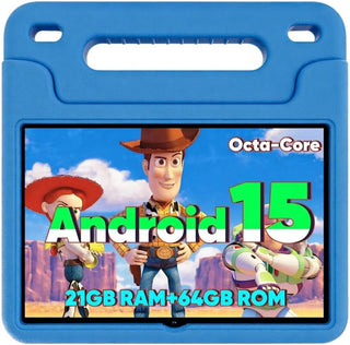 WXUNJA Tablet Android 15 Kids 2025, tabletas actualizadas de 10.1 p...