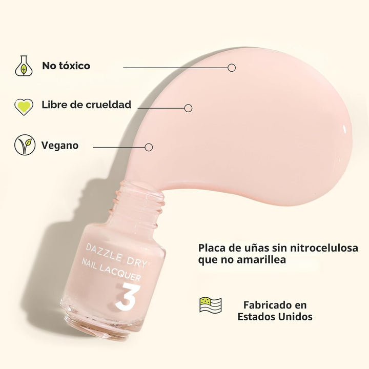 Dazzle Dry Mini Flight - Lo Mejor en Rosas - 5 Mini Esmaltes | Jueg...