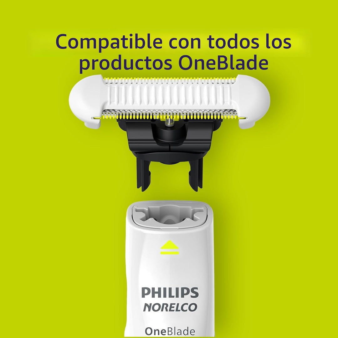 Cuchilla de repuesto Philips Norelco OneBlade Skin Protect, para af...